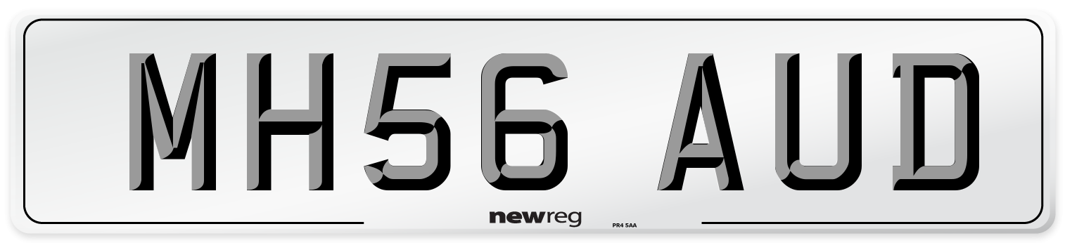 MH56 AUD Number Plate from New Reg